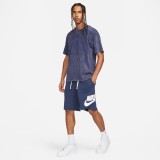 NIKE M NK CLUB ALUMNI HBR FT SHORT DX0502-410 Blue Image 4