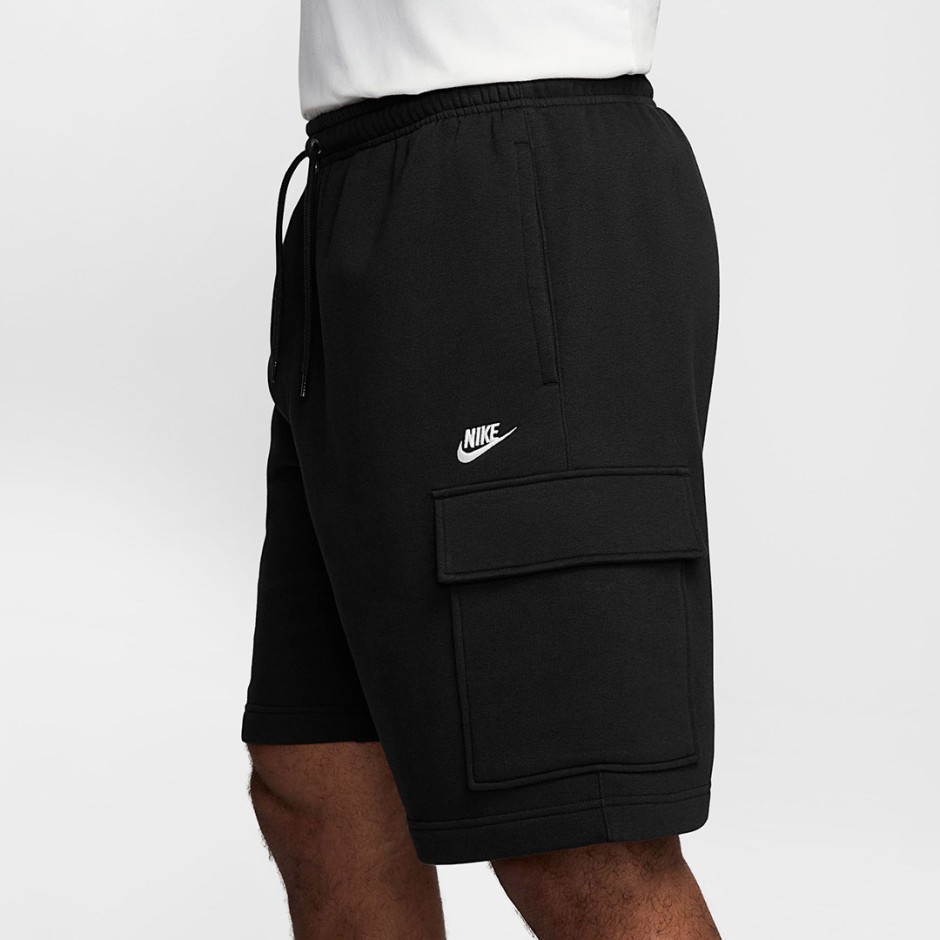 Ανδρική Βερμούδα Cargo Μαύρη - Nike Club
