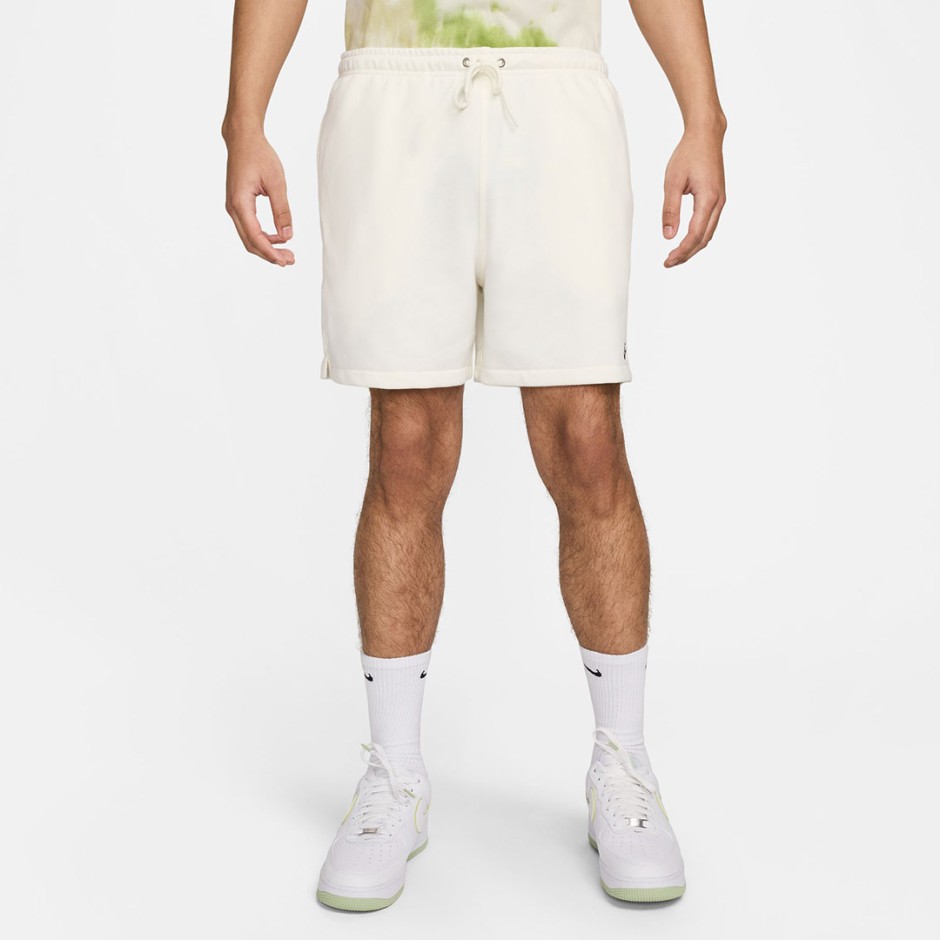 NIKE M NK CLUB FLOW FT SHORT FN3520-133 Ecru