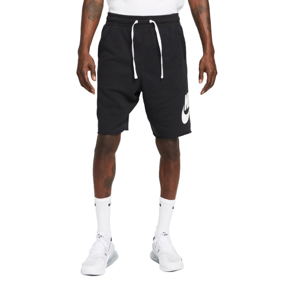 NIKE M NK CLUB ALUMNI HBR FT SHORT DX0502-010 Black