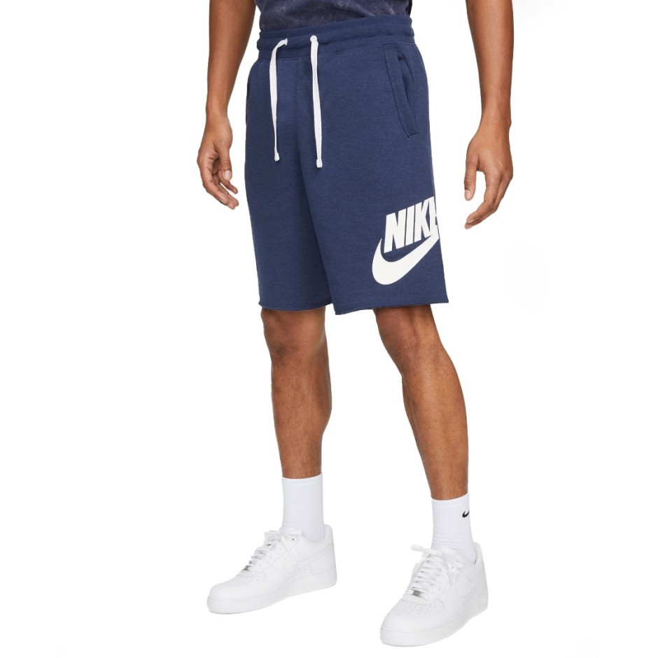 NIKE M NK CLUB ALUMNI HBR FT SHORT DX0502-410 Blue