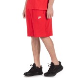 NIKE SPORTSWEAR CLUB FLEECE MEN'S SHORTS BV2772-658 Κόκκινο Εικόνα 