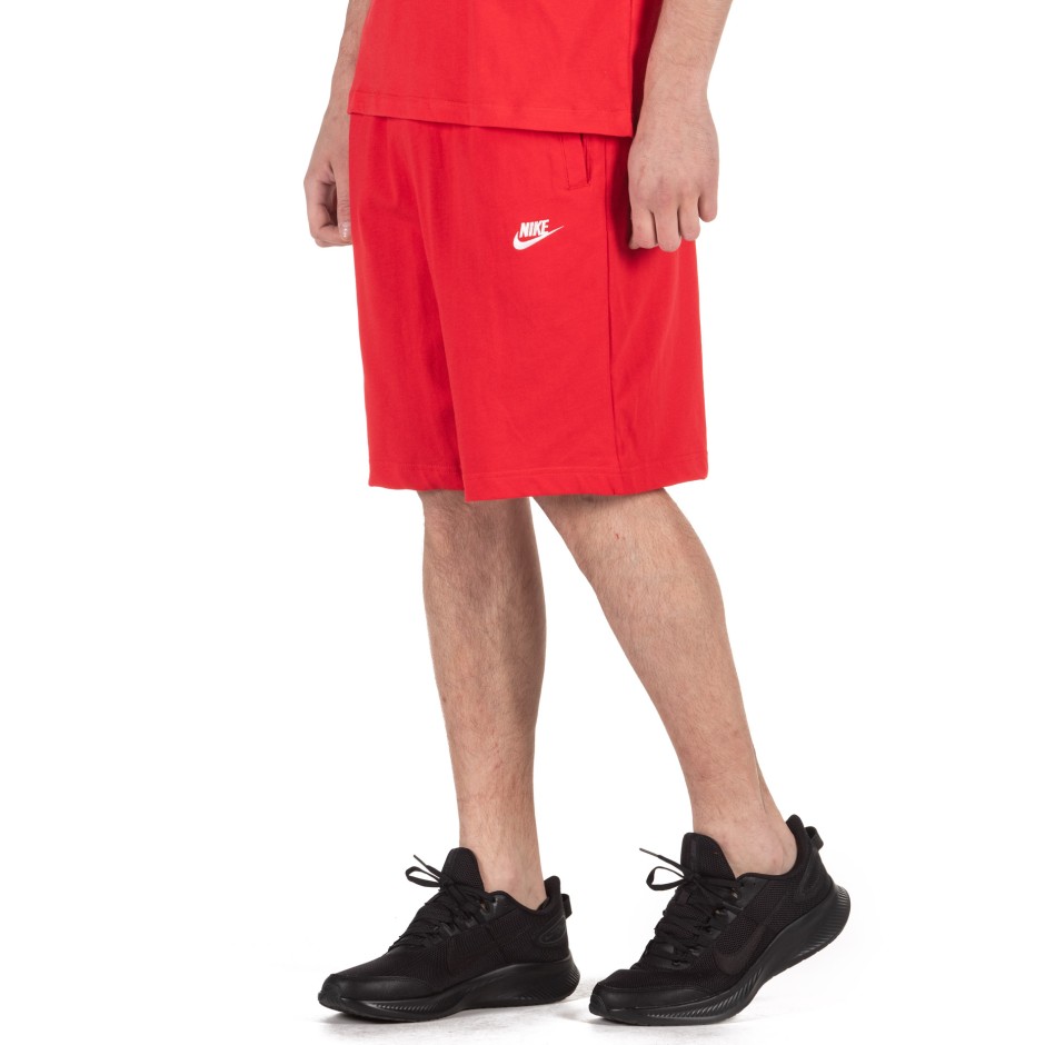 NIKE SPORTSWEAR CLUB FLEECE MEN'S SHORTS BV2772-658 Κόκκινο