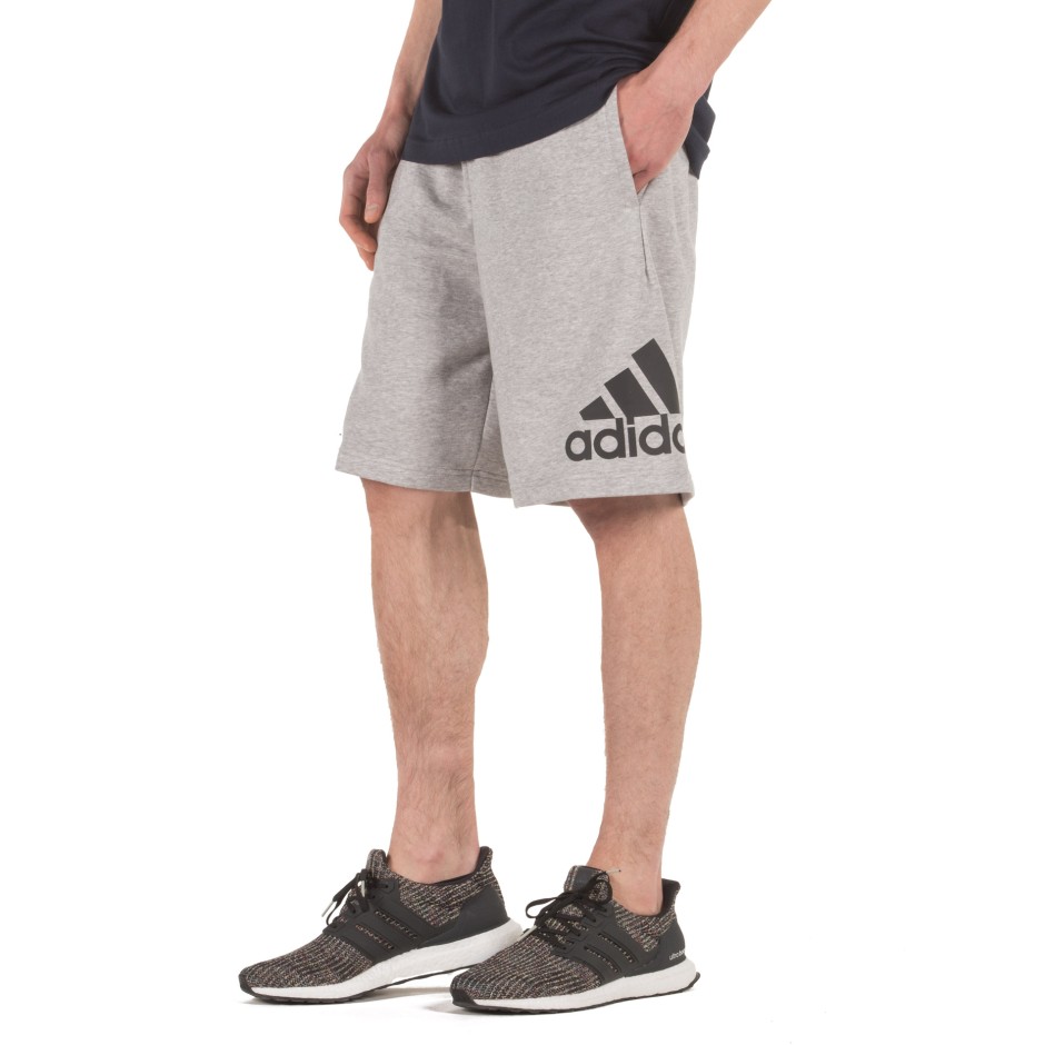 adidas Performance MH BOS SHORT FT DT9957 Γκρί