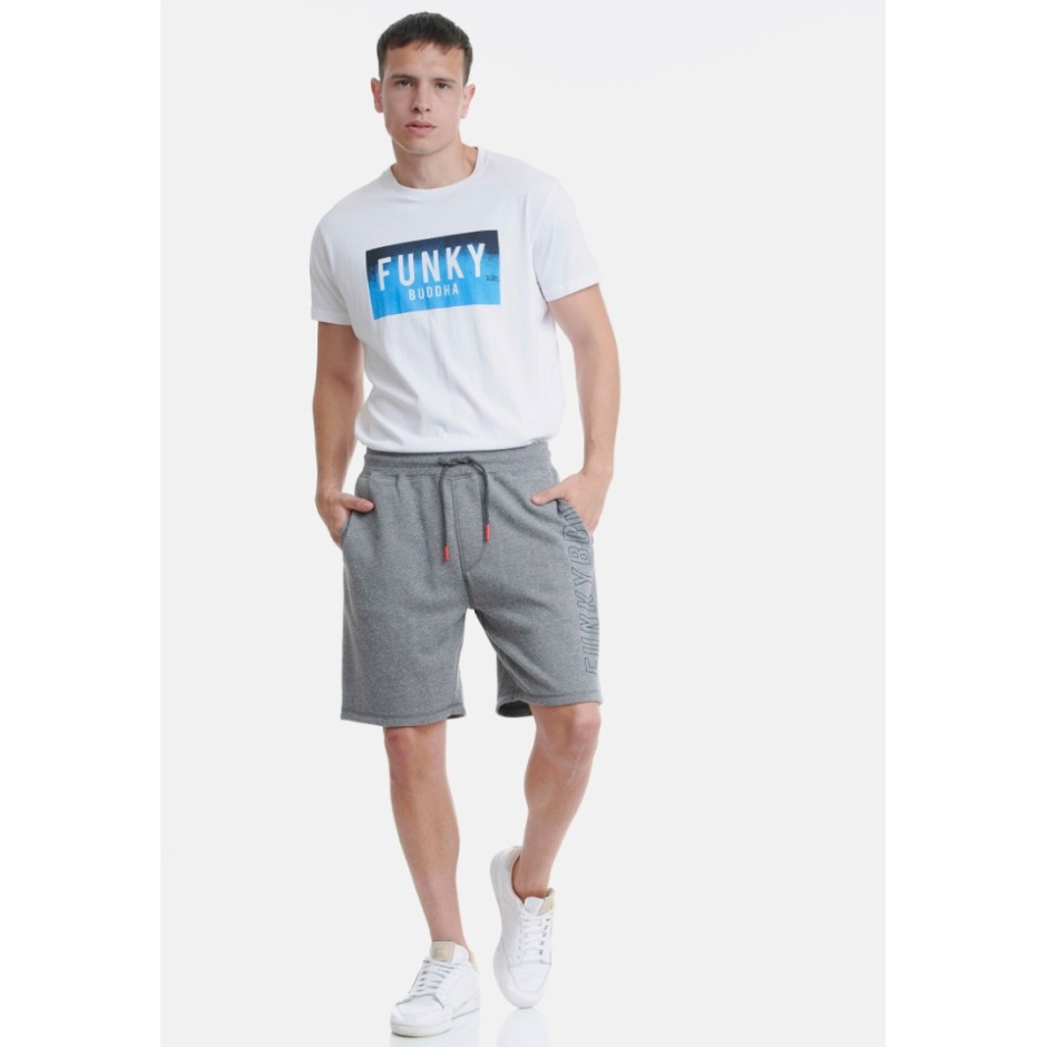 FUNKY BUDDHA FBM00104503-GREY MEL Γκρί