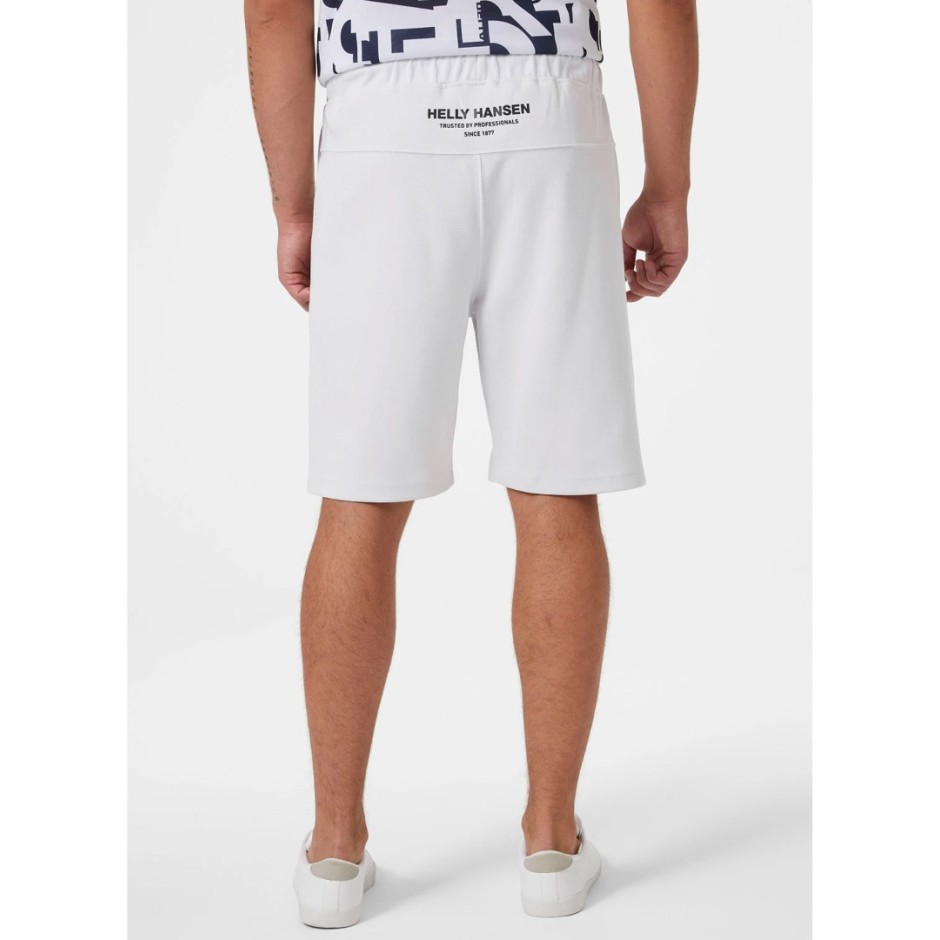 HELLY HANSEN MOVE SWEAT SHORTS 53710-823 Λευκό
