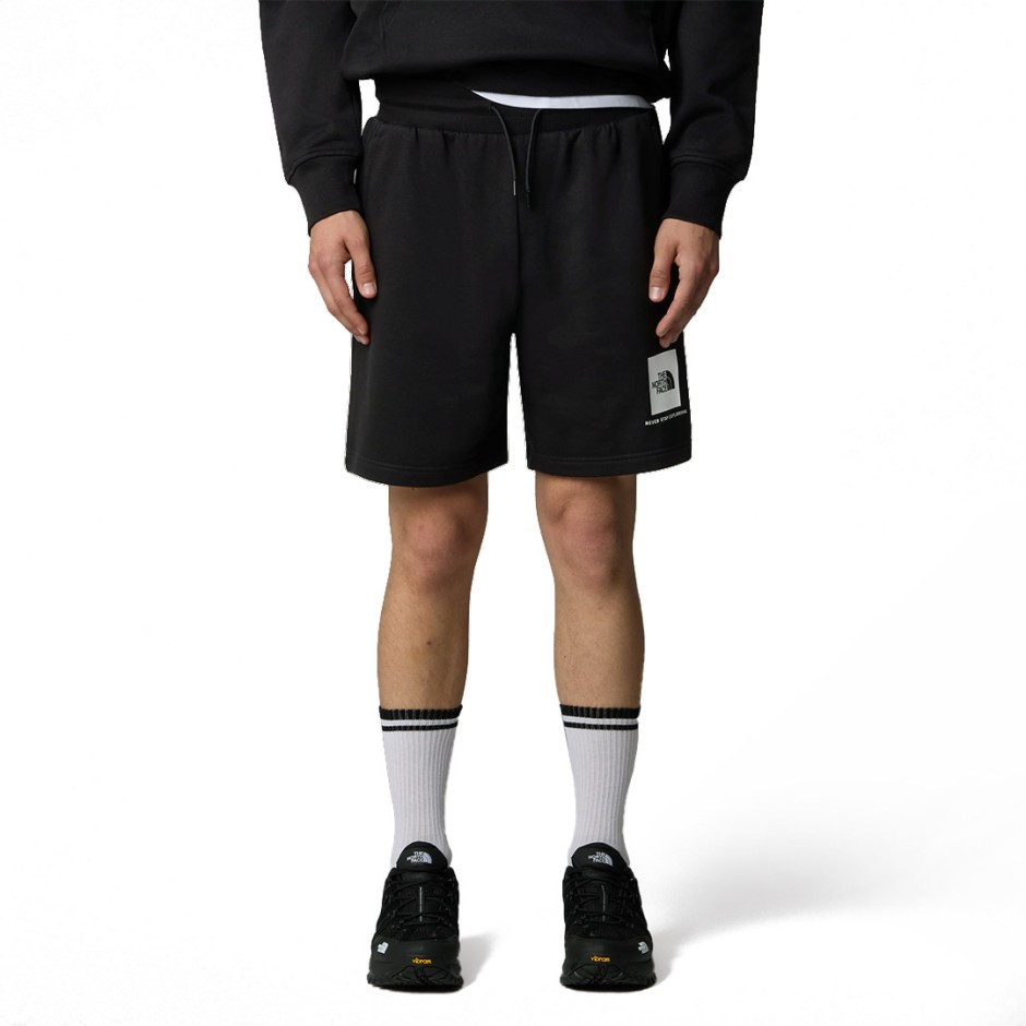 THE NORTH FACE BOX NSE REGULAR SHORT NF0A8C1JKY4-KY4 Black