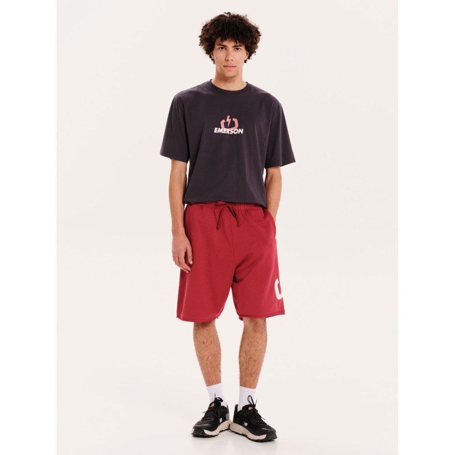 Ανδρική Βερμούδα Μπορντό - EMERSON 