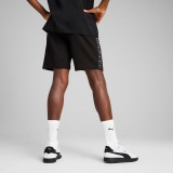 PUMA ESS TAPE SHORTS 9 TR 684683-01 Black Image 0