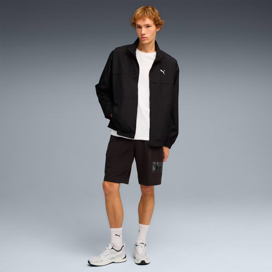 Ανδρική Βερμούδα Μαύρη - PUMA Essentials Logo Lab 10"