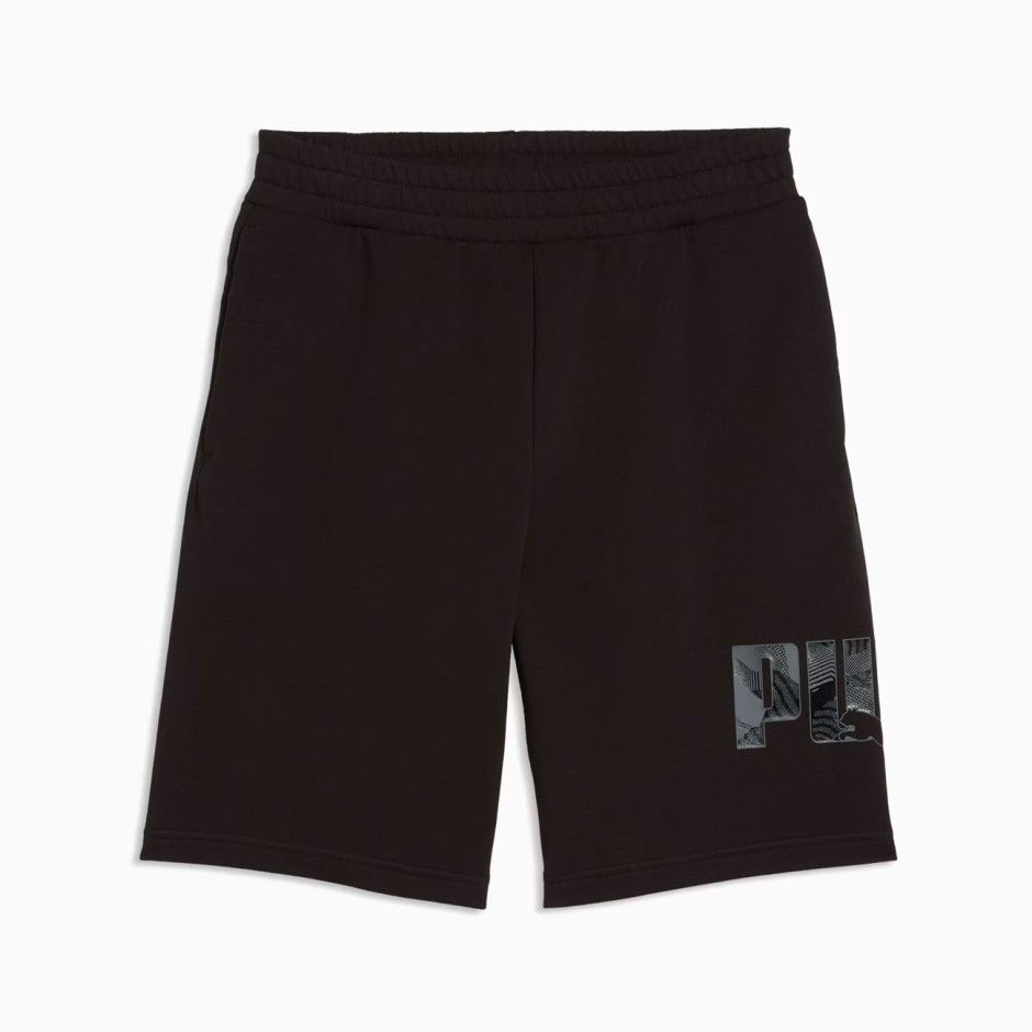 Ανδρική Βερμούδα Μαύρη - PUMA Essentials Logo Lab 10"
