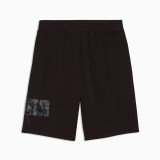 Ανδρική Βερμούδα Μαύρη - PUMA Essentials Logo Lab 10" Εικόνα 3