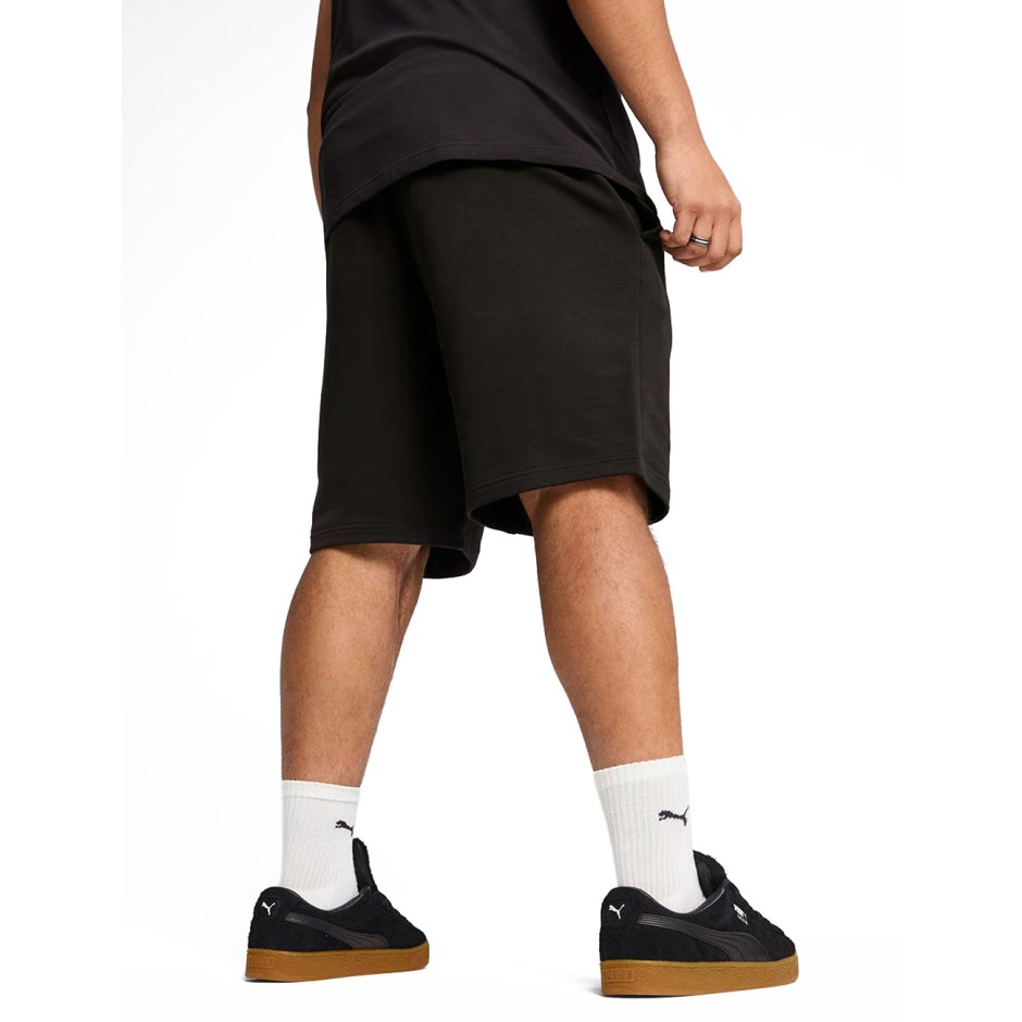 Ανδρική Βερμούδα Μαύρη - PUMA Essentials Big No. 1 Logo