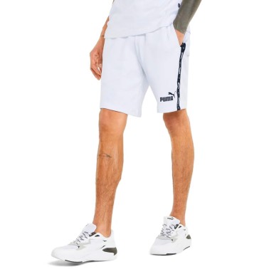 Ανδρική Βερμούδα Λευκή - PUMA Essentials Tape 9"