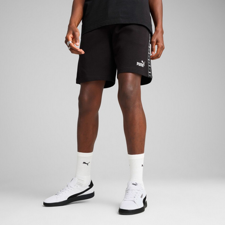 PUMA ESS TAPE SHORTS 9 TR 684683-01 Black