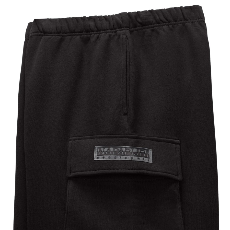 Ανδρική Βερμούδα Μαύρη - Napapijri N-Box Logo Cargo