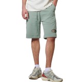 Men's Shorts Green - Body Action Image 