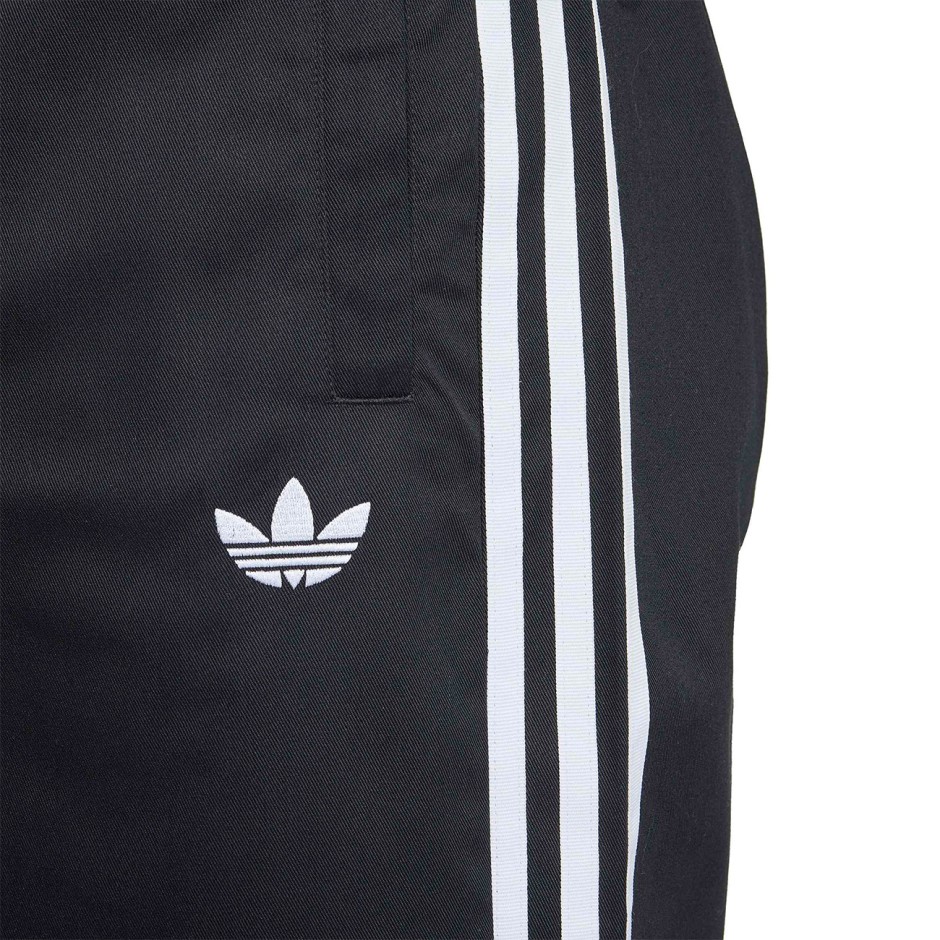 Ανδρική Βερμούδα Μαύρη - adidas Originals Adicolor SST Cotton Twill