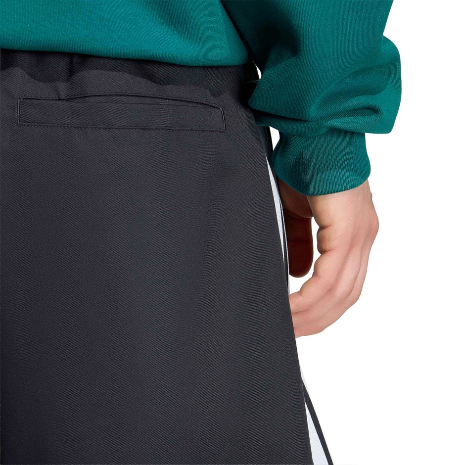 Ανδρική Βερμούδα Μαύρη - adidas Originals Adicolor SST Cotton Twill