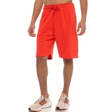 BE:NATION ESSENTIALS TERRY SHORTS WITH EMBOSSED LOGO 03312304-5A Red Image 1