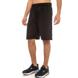 BE:NATION ESSENTIALS TERRY SHORTS WITH EMBOSSED LOGO 03312304-01 Black Image 1