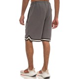 BE:NATION LONG SHORTS WITH STRIPE TAPES & ZIP POCKETS 03312305-3F Coal Image 0