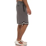 BE:NATION LONG SHORTS WITH STRIPE TAPES & ZIP POCKETS 03312305-3F Coal Image 1