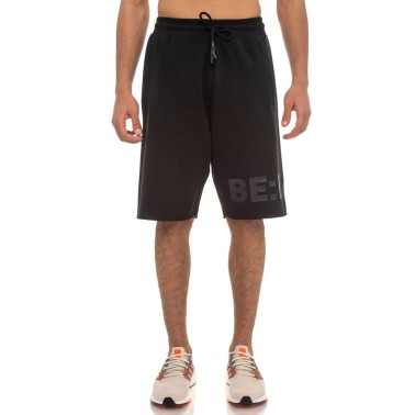 BE:NATION TERRY SHORTS RAW EDGES 03312302-01 Black