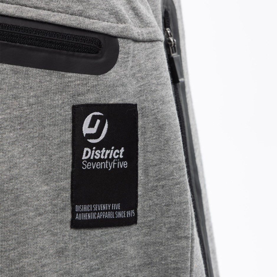 Ανδρική Βερμούδα Γκρι - District75