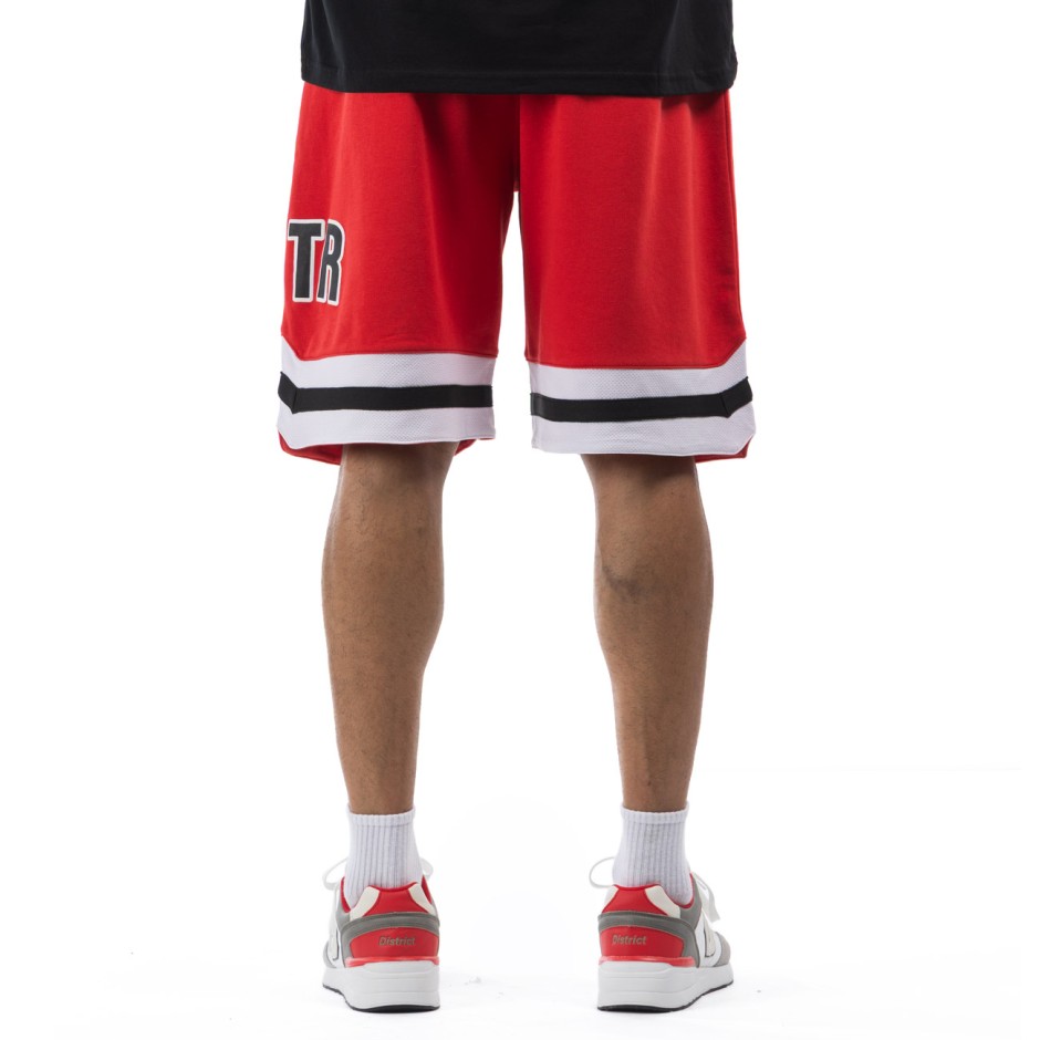 Ανδρική Βερμούδα Κόκκινη - District75