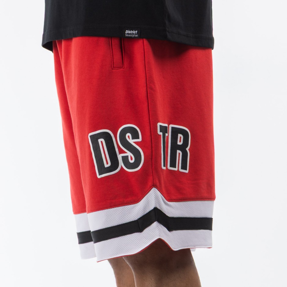 Ανδρική Βερμούδα Κόκκινη - District75
