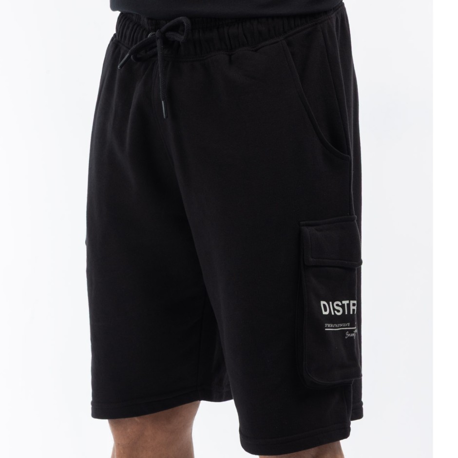 Ανδρική Βερμούδα Μαύρη - District75