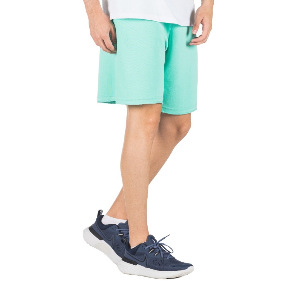 GSA SHORTS (F. TERRY) 1711009005-AQUA Turquoise