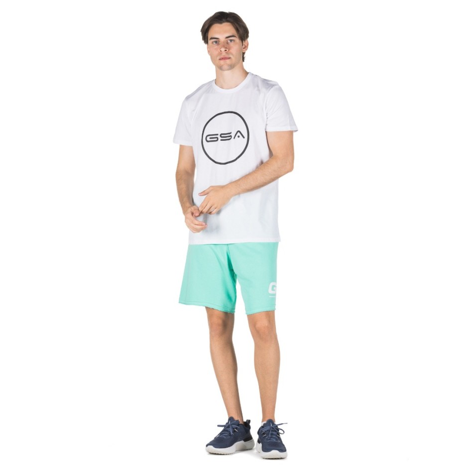 GSA SHORTS (F. TERRY) 1711009005-AQUA Turquoise