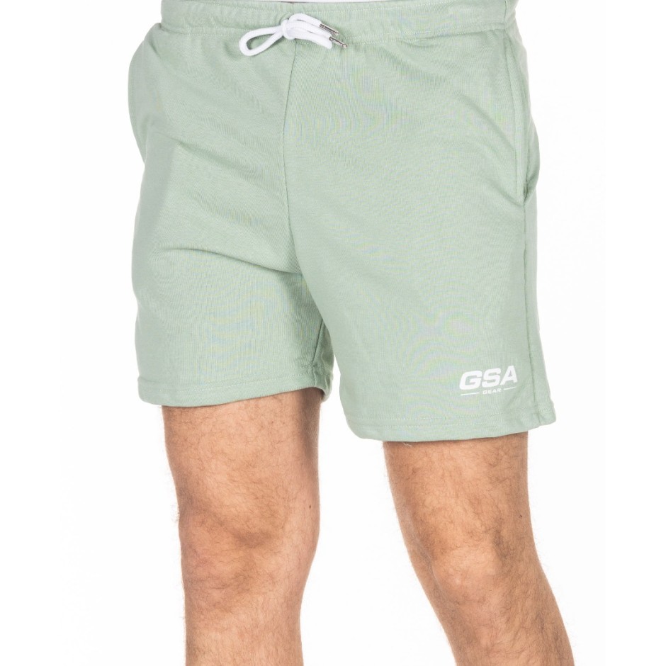 GSA SHORTS 3/4 (F. TERRY) 1711009004-LIGHT GREEN Lime
