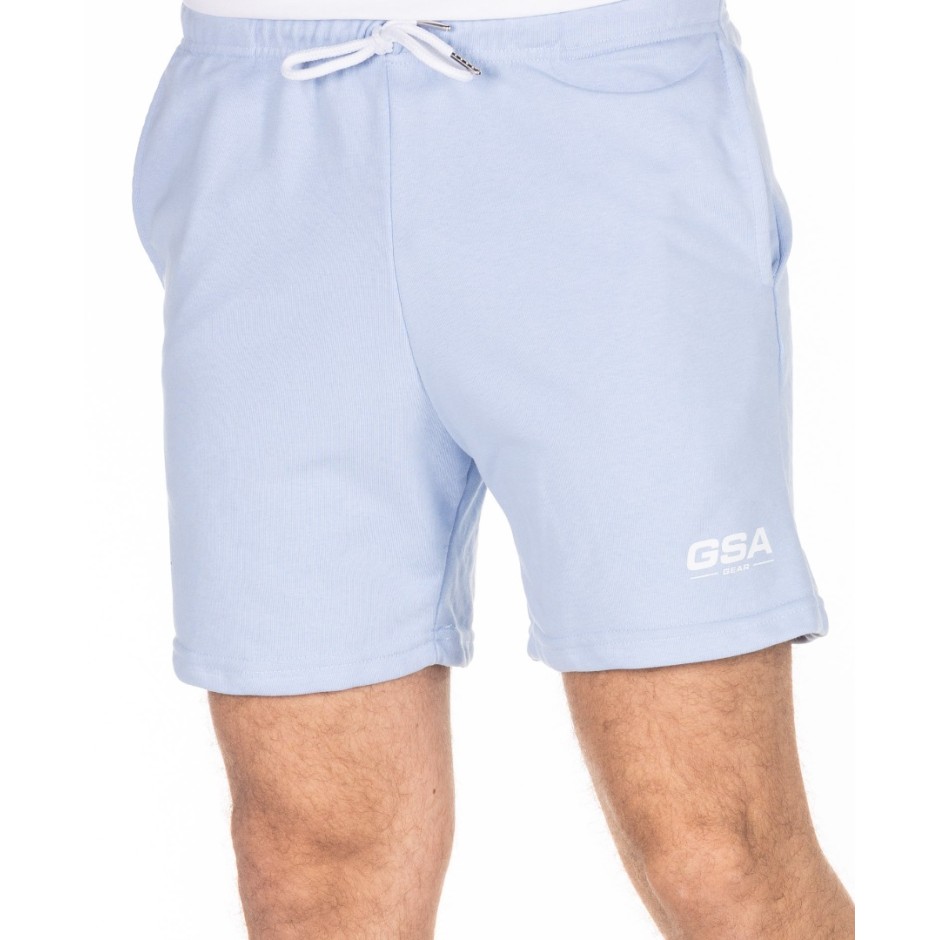 GSA SHORTS 3/4 (F. TERRY) 1711009004-LIGHT BLUE Siel