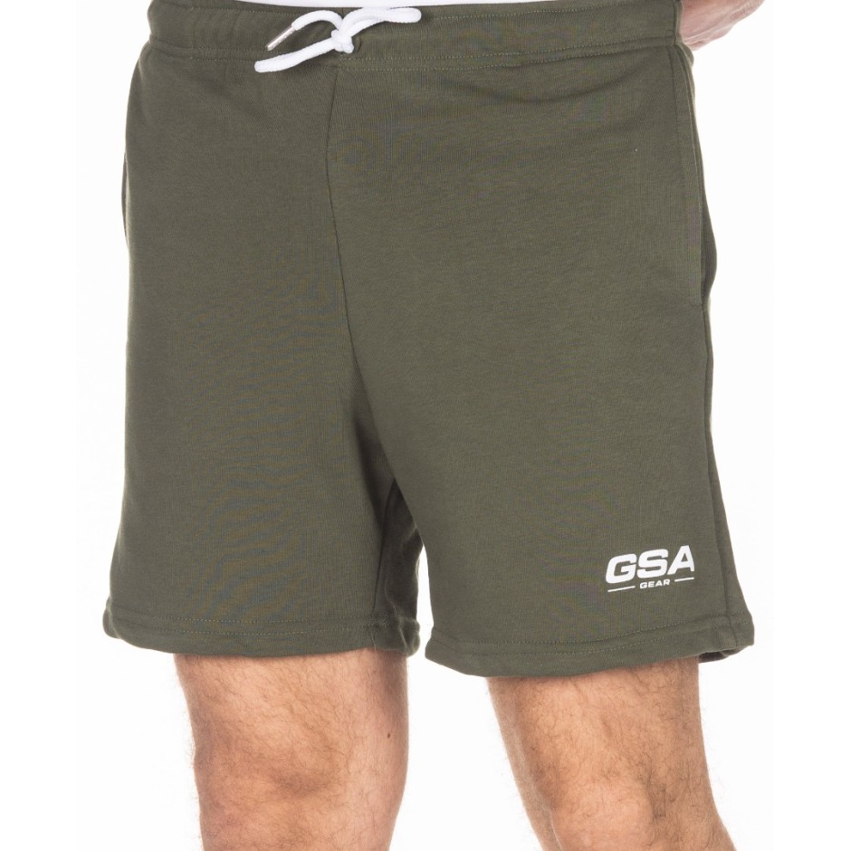 GSA SHORTS 3/4 (F. TERRY) 1711009004-KHAKI Κhaki