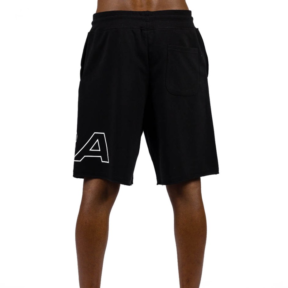 GSA 1711209008 MEN  ORGANIC 4/4 SHORTS-01 JET BLACK Black