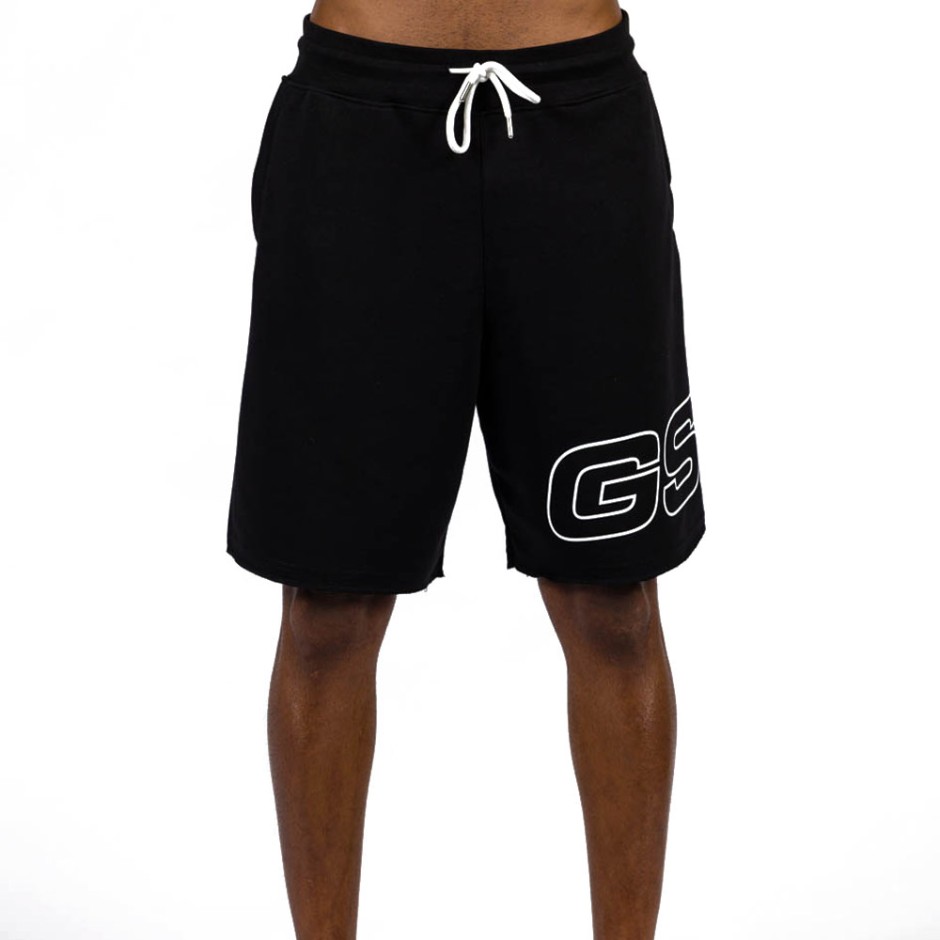 GSA 1711209008 MEN  ORGANIC 4/4 SHORTS-01 JET BLACK Black