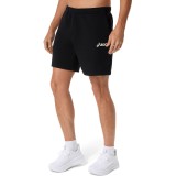 ASICS LOGO FLEECE 7IN SHORT 2031F330-001 Black Image 0