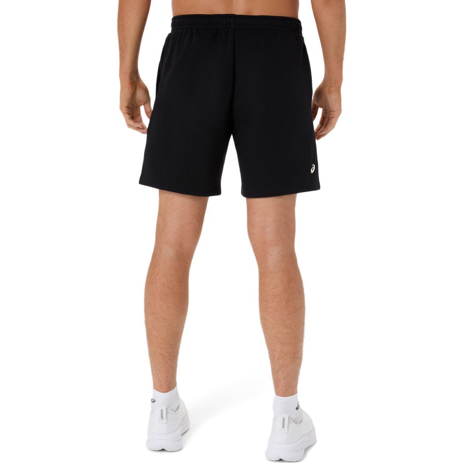 ASICS LOGO FLEECE 7IN SHORT 2031F330-001 Black