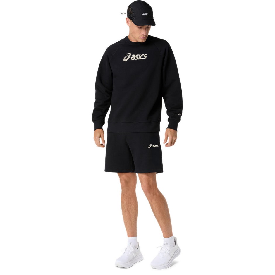 ASICS LOGO FLEECE 7IN SHORT 2031F330-001 Black