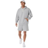 ASICS FRENCH TERRY RELAXED 7IN SHORT 2031F448-020 Grey Image 5