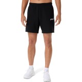 ASICS LOGO FLEECE 7IN SHORT 2031F330-001 Black Image 