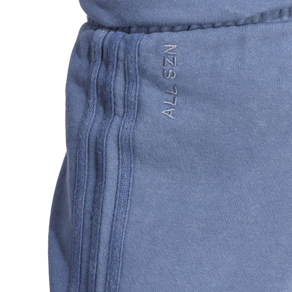 Ανδρική Βερμούδα Μπλε - adidas Sportswear All SZN French Terry 3-Stripes