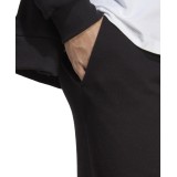 Ανδρική Βερμούδα Μαύρη - adidas Sportswear Essentials Big Logo French Terry Εικόνα 3