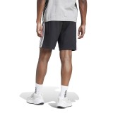 Ανδρική Βερμούδα Μαύρη - adidas Sportswear Essentials 3-Stripes French Terry  Εικόνα 0