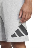 Ανδρική Βερμούδα Γκρι - adidas Sportswear Essentials Big Logo French Terry Εικόνα 2