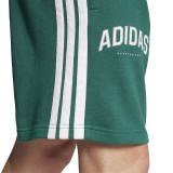 Ανδρική Βερμούδα Κυπαρισσί - adidas Sportswear 3-Stripes Εικόνα 2