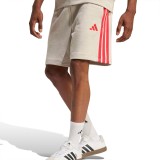 Ανδρική Βερμούδα Γκρι - adidas Sportswear Essentials 3-Stripes French Terry Εικόνα 2